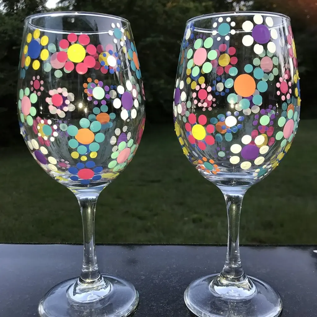 a table with brushes and paints on it